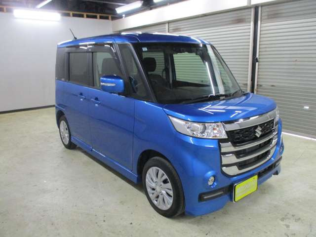 スペーシアカスタムZ ユーティリティパッケージ デュアルカメラブレーキサポート 4WD