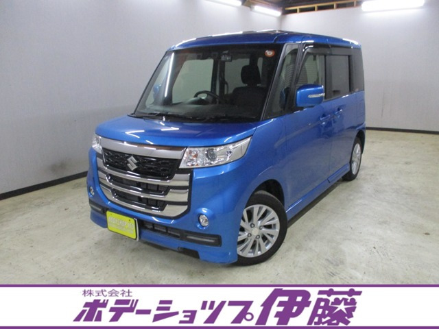 スペーシアカスタムZ ユーティリティパッケージ デュアルカメラブレーキサポート 4WD