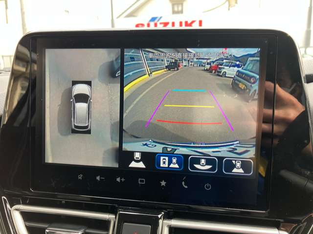 ���S���ʃ��j�^�[���N���}��^�ォ�猩���낵�Ă��邩�̂悤�ȉf���ɂ���ĎԌɓ����c�񒓎ԂȂǂ̒��Ԏ��Ɏ��Ԃƒ��Ԉʒu�̊֌W���ЂƖڂŊm�F�ł��X���[�X�Ȓ��Ԃ��T�|�[�g���܂�!