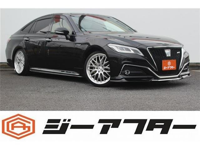 クラウン(トヨタ) ハイブリッド 2.5 RS　禁煙車 純正ナビ フルセグTV 中古車画像