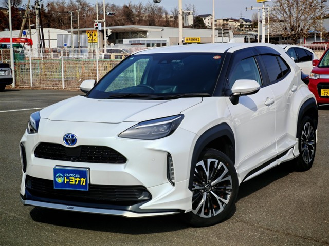 ヤリスクロス(トヨタ) 1.5 ハイブリッド Z　モデリスタフルエアロ フルセグTV 中古車画像