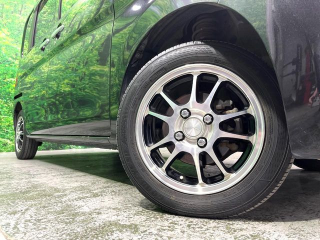 【14インチアルミホイール】外観にマッチしたアルミホイールを装着しております。各種アルミホイールや、スタッドレスタイヤも取扱いしております。是非ご相談ください♪