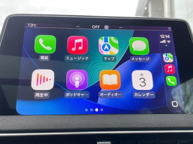 ��Apple Car Play:�X�}�z�Ƃ̗L���ڑ��ŁA�i�r�E�I�[�f�B�I�Đ��ȂǃX�}�z�̃A�v���@�\����ʂł��g����֗��@�\�ł�!