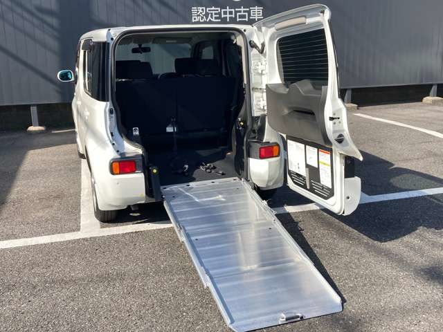 キューブ1.5 15X チェアキャブ スロープタイプ ベンチシートタイプ