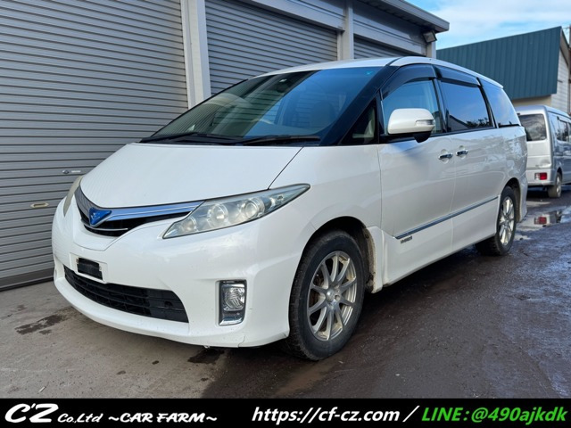 エスティマ（トヨタ）2.4 X 4WD　ナビ TV Bカメラ フリップダウン 中古車画像