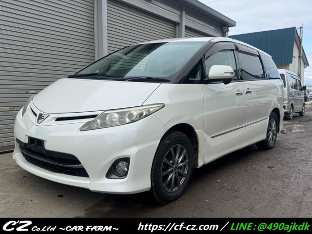 エスティマ(トヨタ) 2.4 アエラス 20thアニバーサリーエディション 4WD　ナビ TV Bカメラ Bluetooth 中古車画像