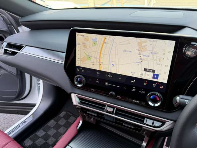 ����14�C���`�^�b�`�p�l���f�B�X�v���C(�i�r�̐ݒ��ԗ��ݒ�E�G�A�R���̐ݒ���s���܂�)