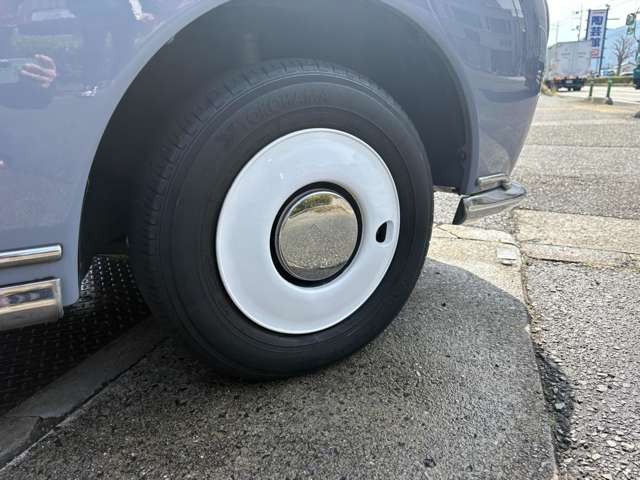 純正12インチホイール(前後YOKOHAMAタイヤ165/70R12)
