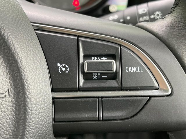 【クルーズコントロール】高速道路もラクラク走行。アクセルを離しても一定速度で走行ができ、長距離運転時の負担を軽減!加速・減速も簡単なスイッチ操作で調整できます。