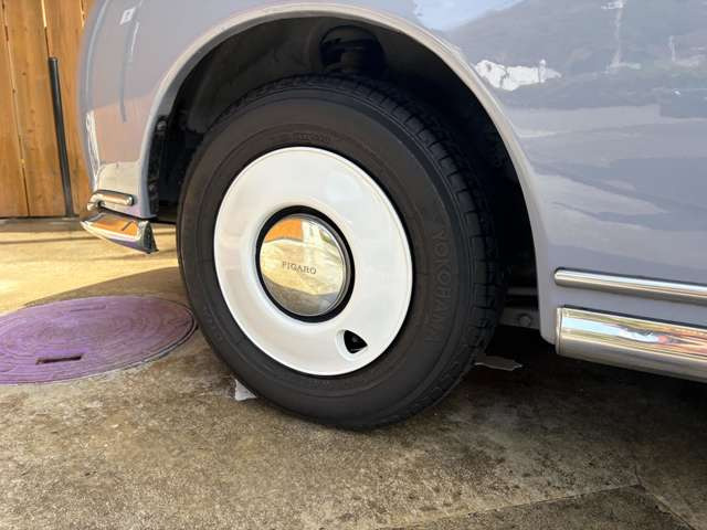 純正12インチホイール(前後YOKOHAMAタイヤ165/70R12)