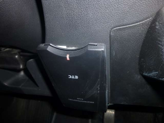 ETC付きで高速道路も楽々です。