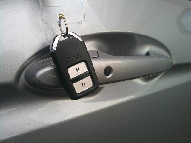 �X�}�[�g�L�[�ŁA�h�A���y�X�J��