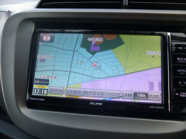 地デジ、ナビテレビ、エクリプスAVN-Z05iWです。