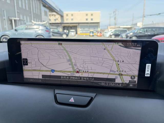 マツダコネクトナビが付いてますので快適なドライブが楽しめます!