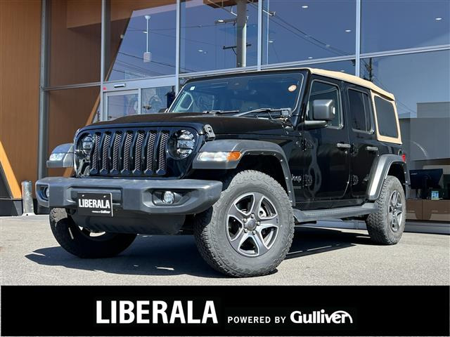 ラングラーアンリミテッド ブラック アンド タン 4WD