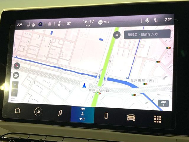 �������i�r:��̊��̂���i�r�́A����������ԓ������o���Ă���܂��BBluetooth�Đ��ȂǃI�[�f�B�I�@�\���[�����Ă���܂��̂ŁA�^�]�����y���߂܂���