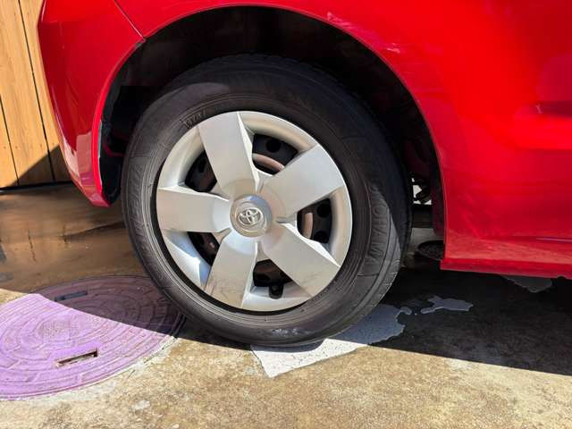 純正14インチホイール 装備♪ 前後タイヤサイズ175/70R14