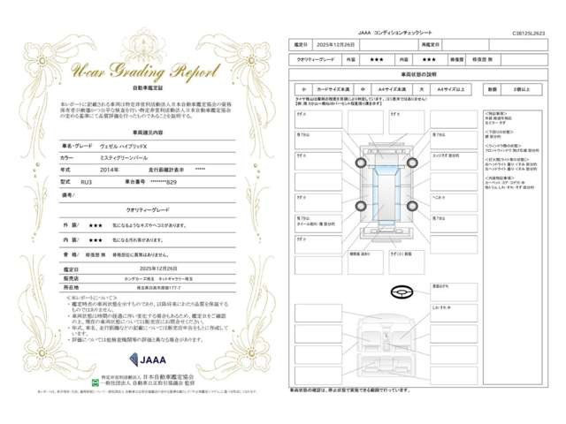 ヴェゼル1.5 ハイブリッド X