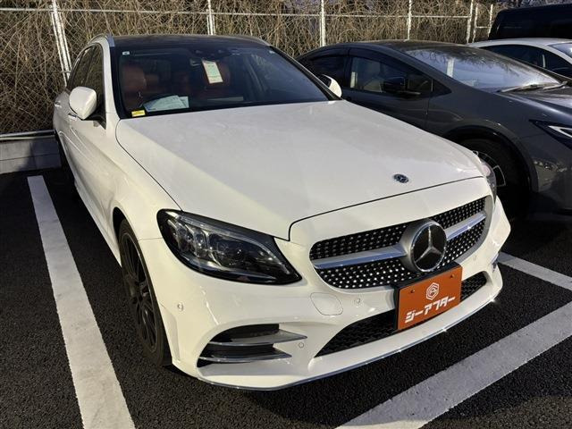 Cクラス（メルセデス・ベンツ）C220d ローレウスエディション　禁煙車 茶革シート 純正ナビ フルセグTV 中古車画像