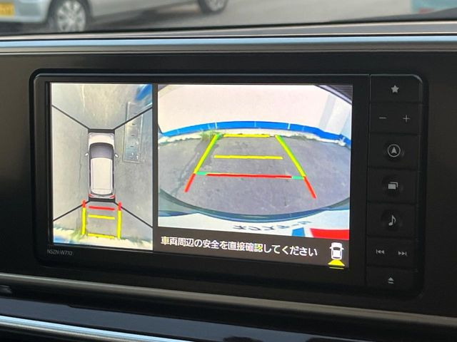 【パノラマモニター】専用のカメラにより、上から見下ろしたような視点で360度クルマの周囲を確認することができます☆死角部分も確認しやすく、狭い場所での切り返しや駐車もスムーズに行えます。