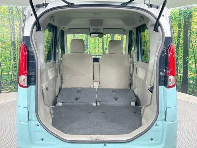 普段のお買い物や通勤、送迎等に十分な荷室スペースを確保しております。セカンドシートを倒すと、大きな荷物の積載も可能です♪