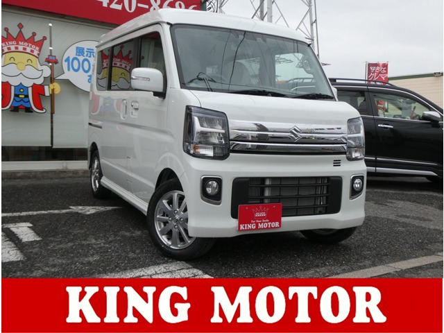 エブリイワゴン（スズキ）PZターボスペシャル ハイルーフ　障害物センサー/オーバーヘッドシェルフ/両 中古車画像