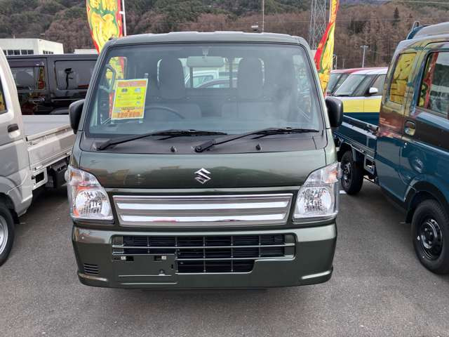 キャリイKC エアコン パワステ スズキ セーフティ サポート 非装着車 4WD