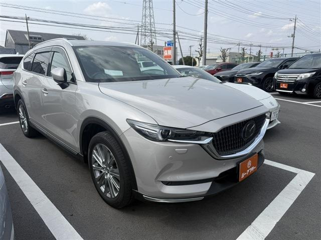 CX-8(マツダ) 2.2 XD エクスクルーシブ モード 4WD　禁煙車 電動サンルーフ 赤革シート 中古車画像