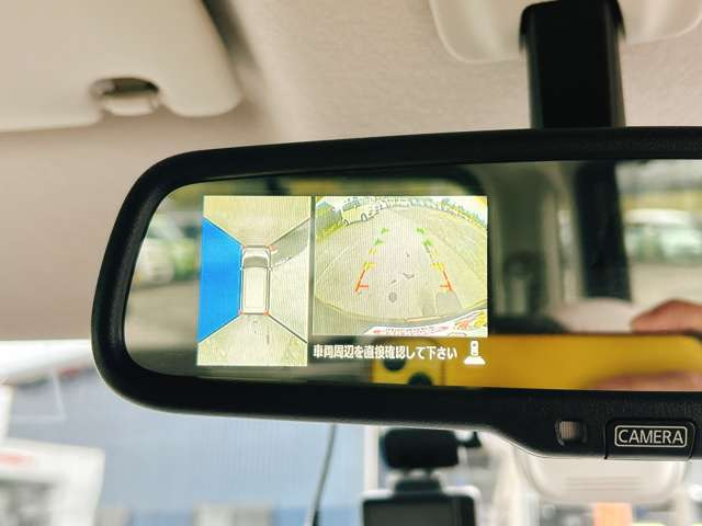 【バックカメラ】後方確認や車庫入れも安全・快適ですね♪