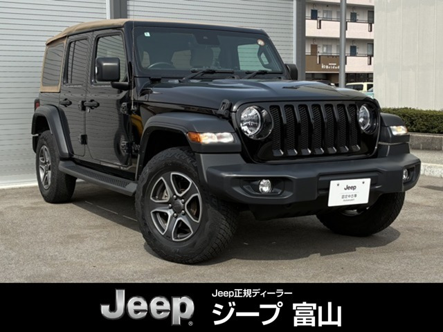 ラングラーアンリミテッド ブラック アンド タン 4WD