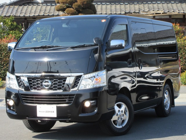 NV350キャラバン2.5 プレミアムGX ロング クロムギアパッケージ バージョンブラック ディーゼル 4WD