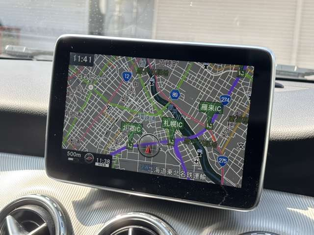 純正ナビを装備