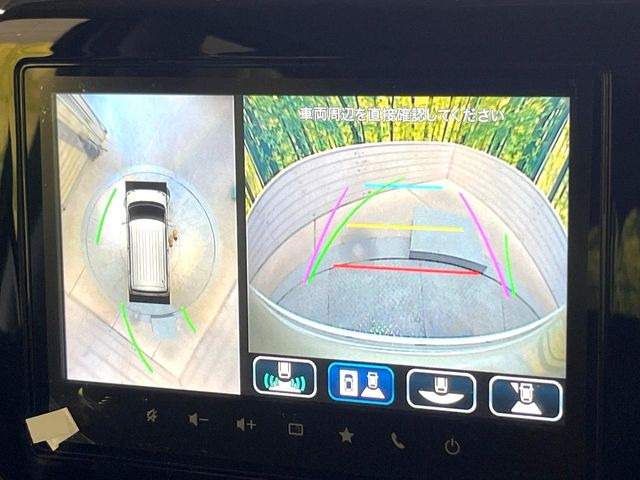 【全方位モニター用カメラ】専用のカメラにより、上から見下ろしたような視点で360度クルマの周囲を確認することができます☆死角部分も確認しやすく、狭い場所での切り返しや駐車もスムーズに行えます。