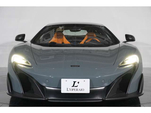 フロントにはバンパー、アンダーボディにカーボンを施工。