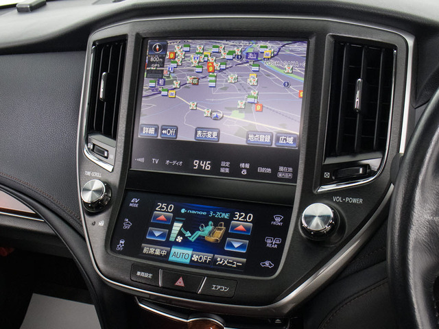 メーカー純正の大画面HDDナビが装備されています!操作も簡単!見やすい!純正だからこその使いやすさ!