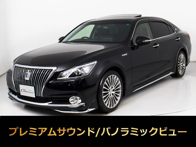 クラウンマジェスタ（トヨタ）3.5 Fバージョン　後期 SR OP18AW 黒革 Pサウンド 中古車画像