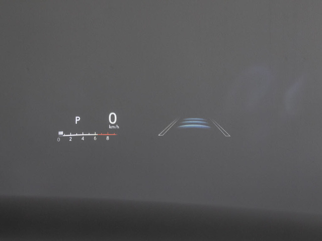 カラーヘッドアップディスプレイ!