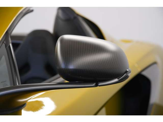 エクステリア、インテリア共にカーボンパーツが随所に施されています。