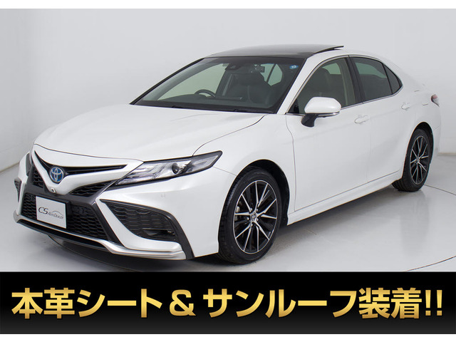 カムリ（トヨタ）2.5 WS レザーパッケージ　後期 ワンオーナー サンルーフ 禁煙車 中古車画像