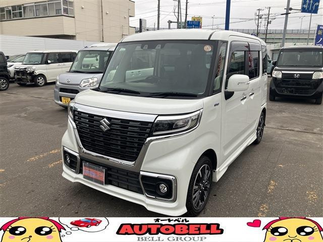 スペーシアカスタム（スズキ）ハイブリッド(HYBRID)  XS 4WD　スズキセーフティサポート 中古車画像