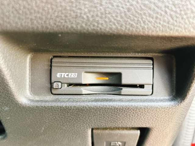 【ETC】高速道路の料金所はストレスなく通過!遠方へのお出かけには必須のアイテムです!当店でセットアップ実施しておりますのでご納車当日からご利用いただけます!