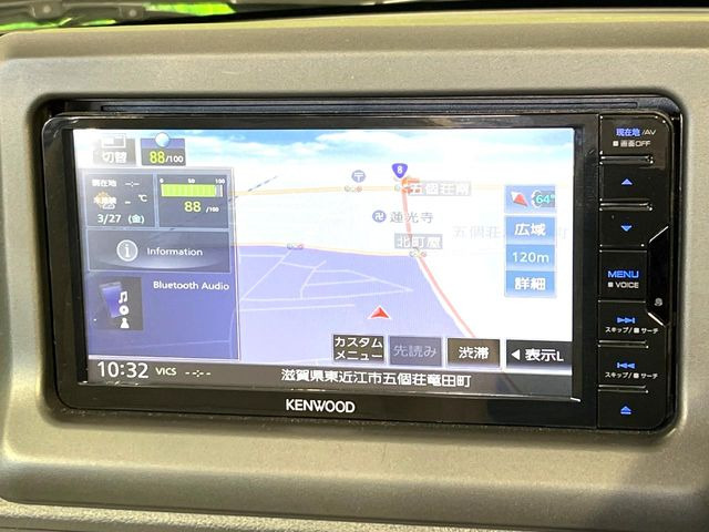 【ナビゲーション】目的地までしっかり案内してくれる使いやすいナビ。Bluetooth接続すればお持ちのスマホやMP3プレイヤーの音楽を再生可能!毎日の運転がさらに楽しくなります!!