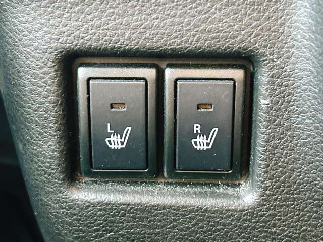 【シートヒーター】寒い日には大活躍の機能の1つです!