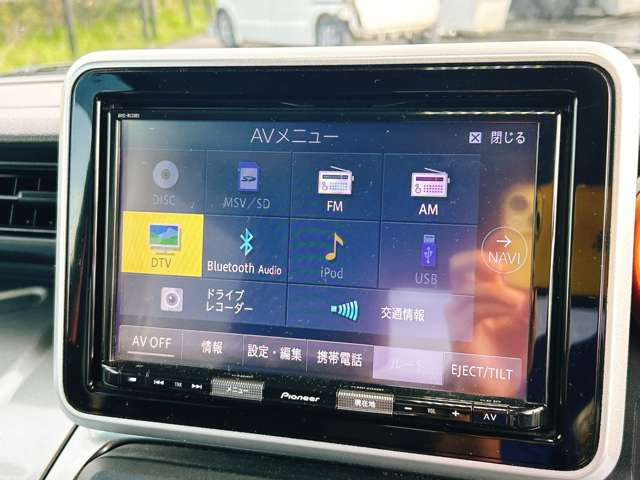 フルセグTV・CD・DVD・Bluetooth対応♪機種のご相談も承りますのでお気軽にご相談下さい♪