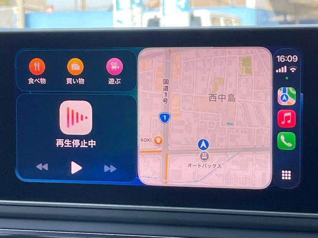 ��Apple Car Play:�X�}�z�Ƃ̗L���ڑ��ŁA�i�r�E�I�[�f�B�I�Đ��ȂǃX�}�z�̃A�v���@�\����ʂł��g����֗��@�\�ł�!