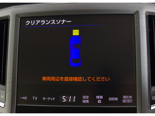 踏み間違い防止機能インテリジェントクリアランスソナー!前後4つずつ、計8つのセンサーで障害物を検知し、アクセルとブレーキの踏み間違いの際に、衝突被害軽減ブレーキをかけます。