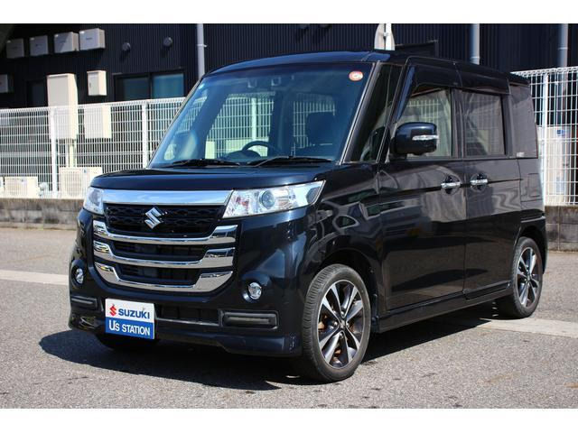 スペーシアカスタムZターボ ユーティリティパッケージ デュアルカメラブレーキサポート