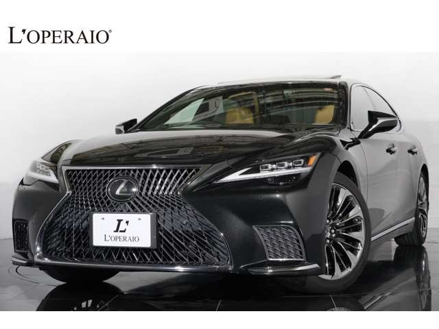 LS（レクサス）500 Iパッケージ　後期 マクレビ エアサス ステアリングヒー 中古車画像
