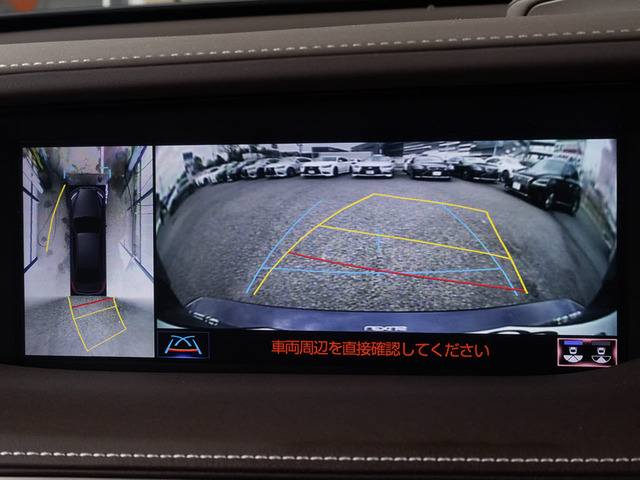 360度全周囲カメラパノラミックビューモニター!