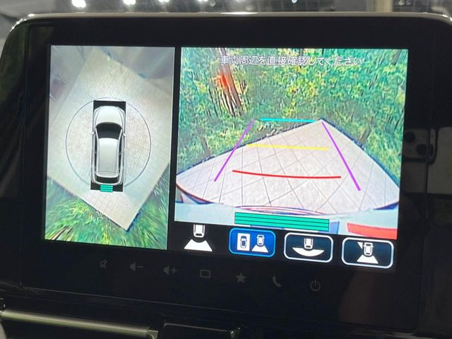 【全方位モニター用カメラ】専用のカメラにより、上から見下ろしたような視点で360度クルマの周囲を確認することができます☆死角部分も確認しやすく、狭い場所での切り返しや駐車もスムーズに行えます。